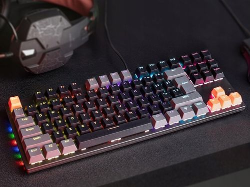 GAMINGOWA KLAWIATURA MECHANICZNA RGB ESPORTOWA TKL na Arena.pl
