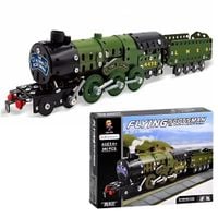 LATAJĄCY SZKOT LOKOMOTYWA MODEL DO SKŁADANIA DIY MAŁY KONSTRUKTOR 340 el