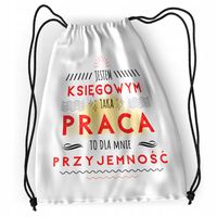 Plecak Dla Księgowego Sportowy Szkolny Worek Torba Z Nadrukiem Ze Zdjęciem