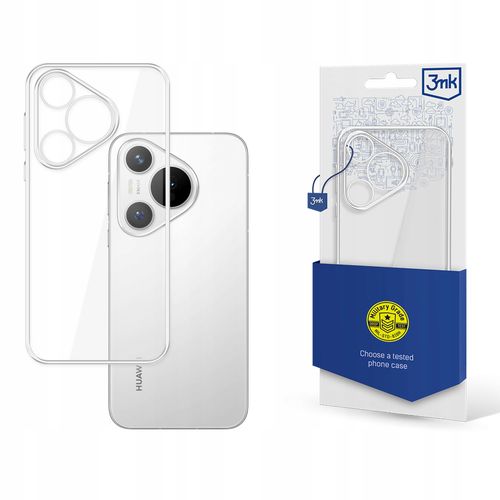 Silikonowe etui na Huawei Pura 70 - 3mk Clear Case na Arena.pl