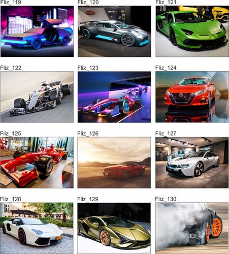 OBRAZ na płótnie AUTO Lamborgini Sportowe 120x80 na Arena.pl