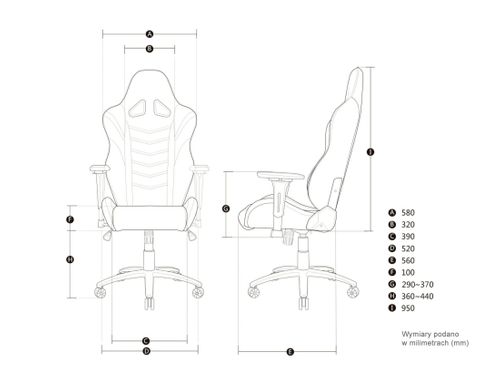 AKRACING Overture – Niebieski na Arena.pl