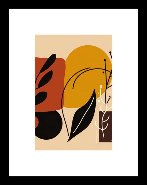 Plakat 20x30cm Ciepłe Kontury zdjęcie 3