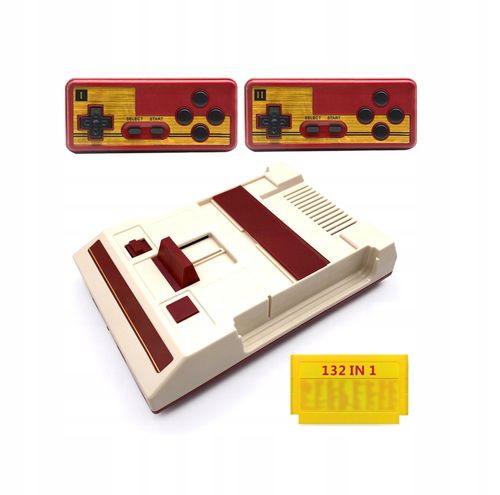 RETKONSOLA RETRO TV GRA TELEWIZYJNA 2 PADY + 632GRY KARDRIDŻ na Arena.pl