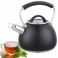 Czajnik tradycyjny stalowy Ofenbach 2,5 l czarny