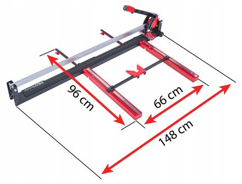 PRZECINARKA do Glazury MASZYNKA Ręczna do Cięcia Płytek LASER 1200 mm na Arena.pl