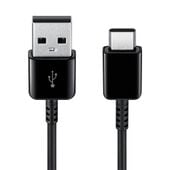 kabel przewód usb-a - usb-c 1,5m czarny