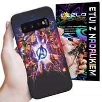 ETUI CASE DO SAMSUNG S10 PLUS - AVENGERS IRON MAN SPIDERMAN KAPITAN