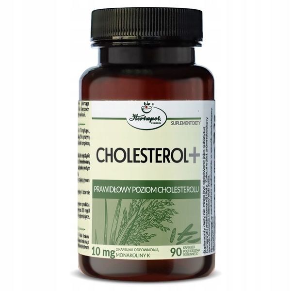 NA OBNIŻENIE CHOLESTEROLU 90 kaps.HERBAPOL zdjęcie 1