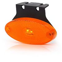 Lampa LED pozycyjna boczna owalna żółta (305Z)