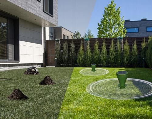 ODSTRASZACZ NA KRETY NORNICE WĘŻE ODSTRASZACZ KRETÓW NORNIC SOLARNY (2 na Arena.pl