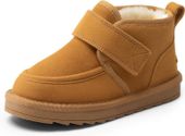 Buty zimowe dziecięce DREAM PAIRS ocieplane trapery z futerkiem dla chłopca i dziewczynki r.31