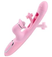 Trzepoczący różowy wibrator