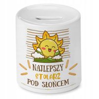 Dla Stolarza Skarbonka Na Urodziny Prezent Z Nadrukiem Ze Zdjęciem