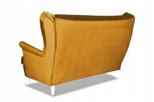 Zestaw wypoczynkowy mebli uszak Diana sofa fotele skandynawskie na Arena.pl