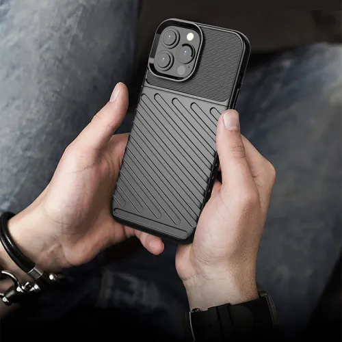 thunder case elastyczne pancerne etui pokrowiec iphone 13 pro max na Arena.pl