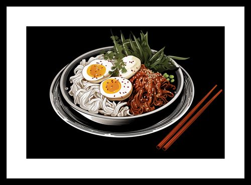 Plakat 30x20cm Ramen w Sztuce na Arena.pl