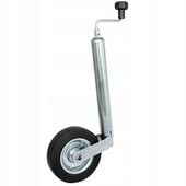 KOŁO kółko podpora PODPOROWE BEZ UCHWYTU 200kg MANEWROWE do przyczepy