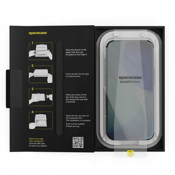 Spacecase Quickfit Privacy Glass Iphone 16 Pro / 17 / 17 Pro zdjęcie 5