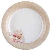 Talerzyki papierowe boho, 23 cm 10 szt.