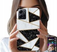 ETUI DO XIAOMI NOTE 12 4G - ELEGANCKIE MODNE WZORY CASE + SZKŁO