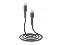 Kabel przewód USB-C - iPhone Lightning 1m - czarny