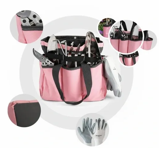 ZESTAW NARZĘDZI OGRODNICZYCH WORKPRO 8-częściowy zdjęcie 2