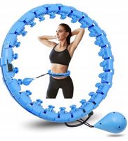 Hula Hop z Obciążeniem Odchudzające Smart z Wypustkami HULAHOP Niebieska