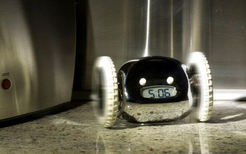 Uciekający Budzik Clocky Chrome - Chromowany na Arena.pl