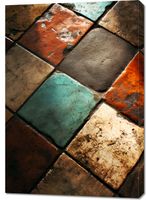 Obraz 70x100cm Ceramiczna Kompozycja