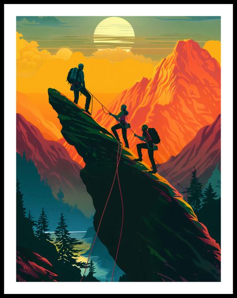 Plakat 50x65cm U Szczytu zdjęcie 3