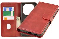 Etui portfel Wallet do Xiaomi Redmi Note 15 PRO 5G czerwony