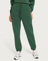 PIECES ZIELONE SPODNIE DRESOWE WYSOKI STAN PV9 NG5__M