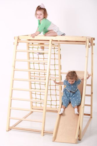 domowy plac zabaw Felicity biały-drewno na Arena.pl