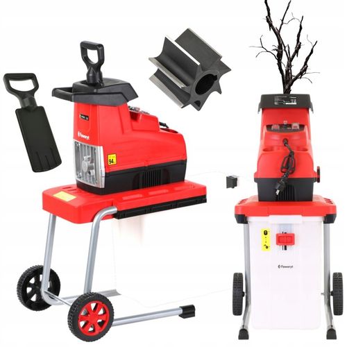 RĘBAK ROZDRABNIACZ DO GAŁĘZI FREZOWY 44mm 2800W +KOSZ FAWORYT GTR2800 na Arena.pl