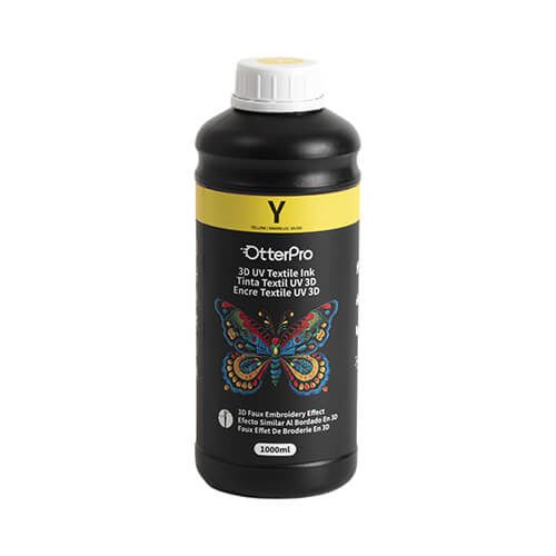 Tusz OtterPro SD UV DTF 1000 ml - Yellow zdjęcie 1