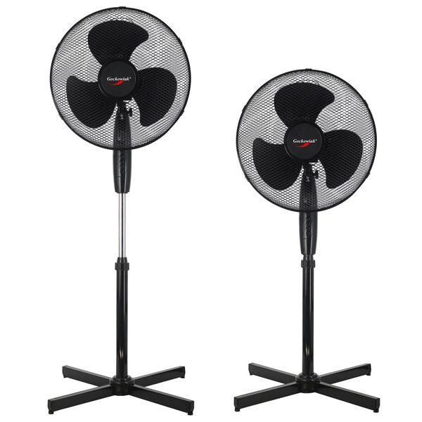 Wentylator podłogowy stojący KOUD czarny zdjęcie 6