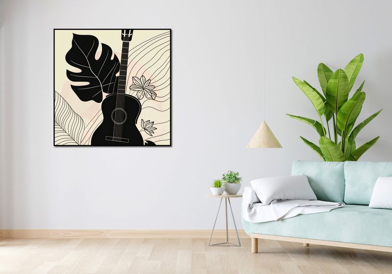 Plakat 100x100cm Melodyjność Natury zdjęcie 4