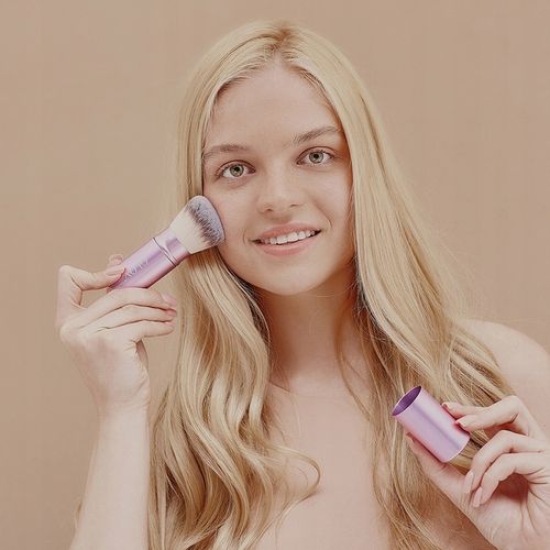 GLOV Pędzel do makijażu, idealny do konturowania i bronzera, kompaktowy na Arena.pl