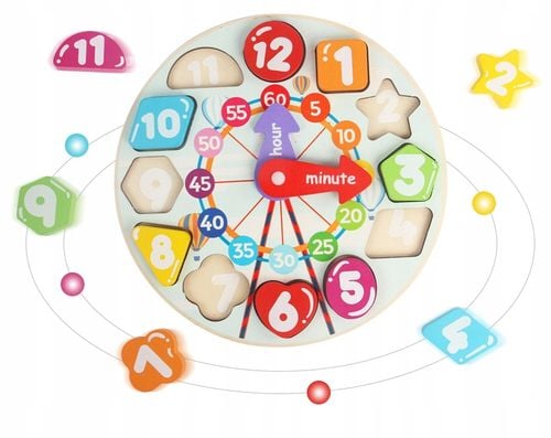 zegar drewniany jhtoy-516 na Arena.pl