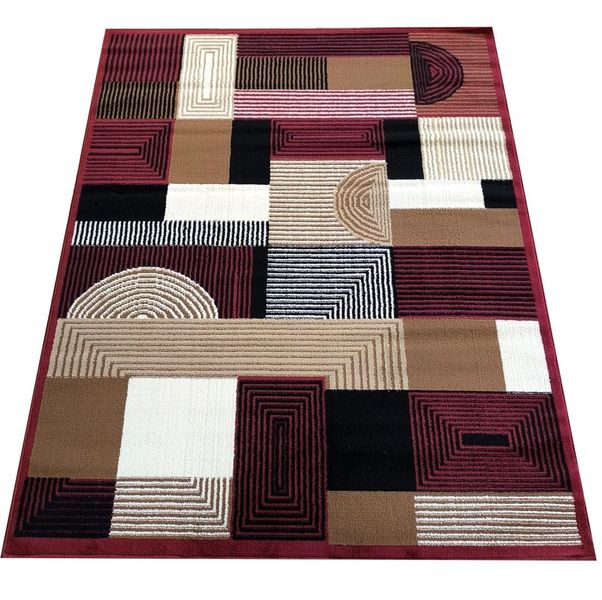 Dywan BCF Alfa 18 czerwony 80 x 150 cm czerwony zdjęcie 1