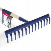 GRABIE METALOWE UTWARDZANE Z TRZONKIEM 14 ZĘBÓW