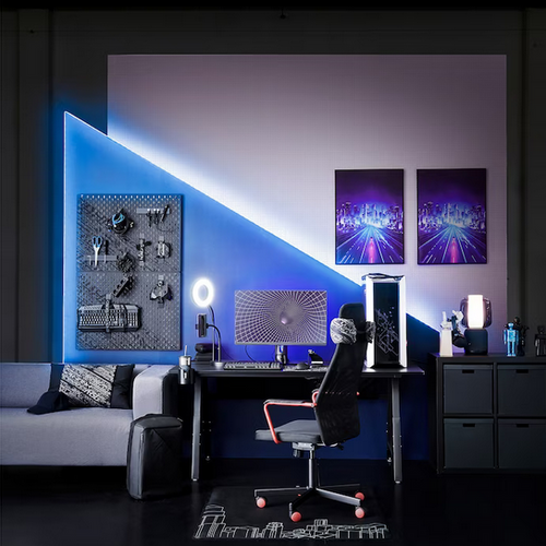 Listwa taśma oświetleniowa LED 1m wielokolorowa RGB IKEA VATTENSTEN USB na Arena.pl