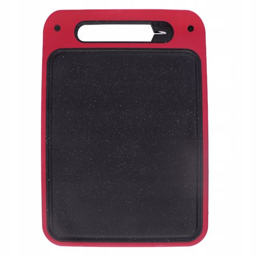 DESKA DO KROJENIA WARZYW OWOCÓW MIĘSA Z OSTRZAŁKĄ DO NOŻY UCHWYTEM KUCHENNA na Arena.pl