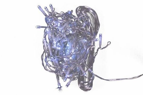 Kurtyna 72 LED, zimna biała na Arena.pl