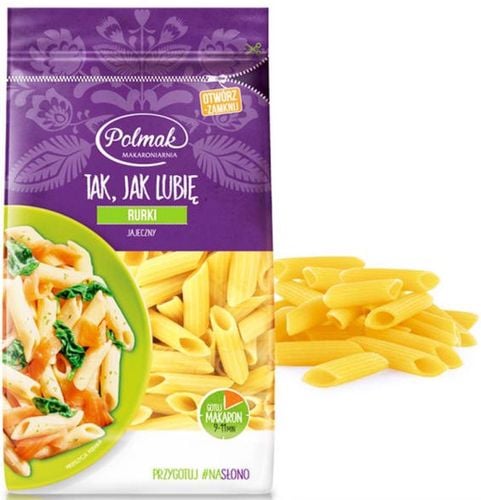 Polmak Makaron Tak, Jak Lubię rurki 400 g na Arena.pl