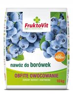 Nawóz granulowany do borówek FruktoVit Plus 10 kg Obfite zbiory