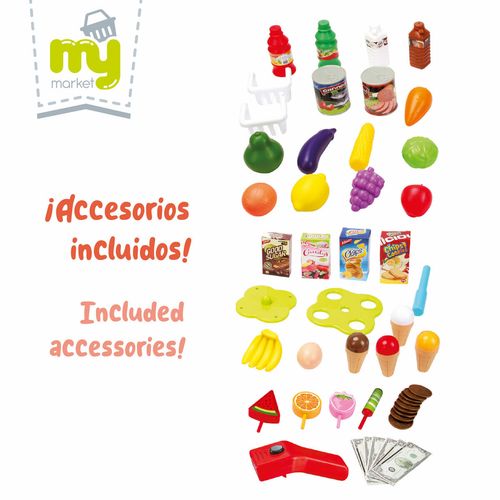 Supermarket z zabawkami 66 x 68 x 25 cm 2 Sztuk na Arena.pl