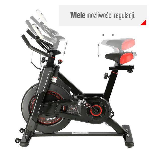 Rower spinningowy SWL9140 HMS zdjęcie 5