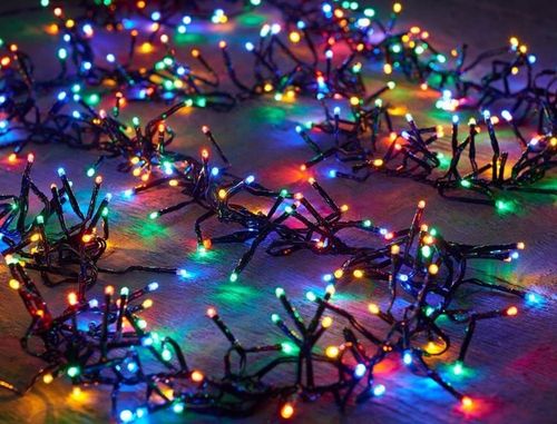 LAMPKI CHOINKOWE 300 LED RÓŻOWE na Arena.pl